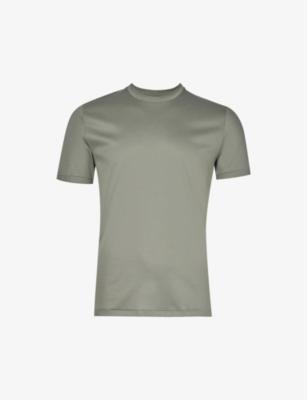 Sea Island crew-neck regular-fit stretch-jersey T-shirt by ZIMMERLI