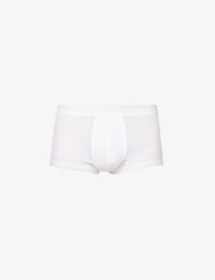 Slim-fit cotton-jersey trunks by ZIMMERLI