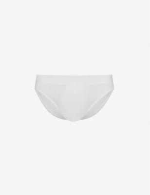Slim-fit stretch-cotton briefs by ZIMMERLI