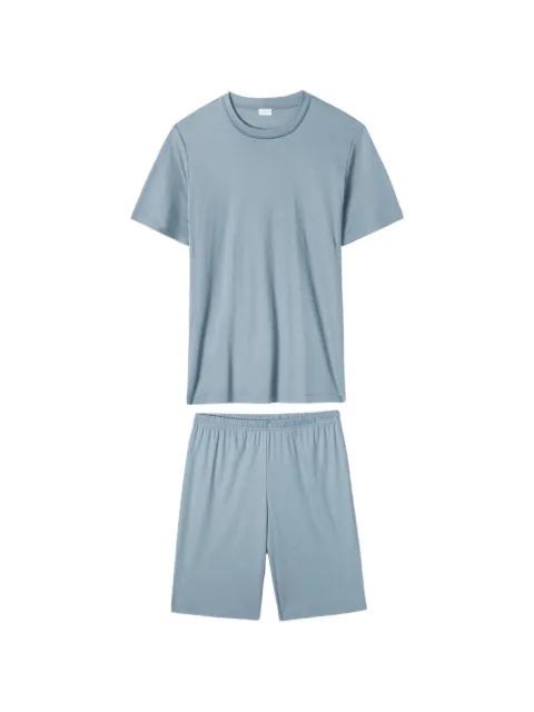 round-neck shor-sleeve pajamas by ZIMMERLI