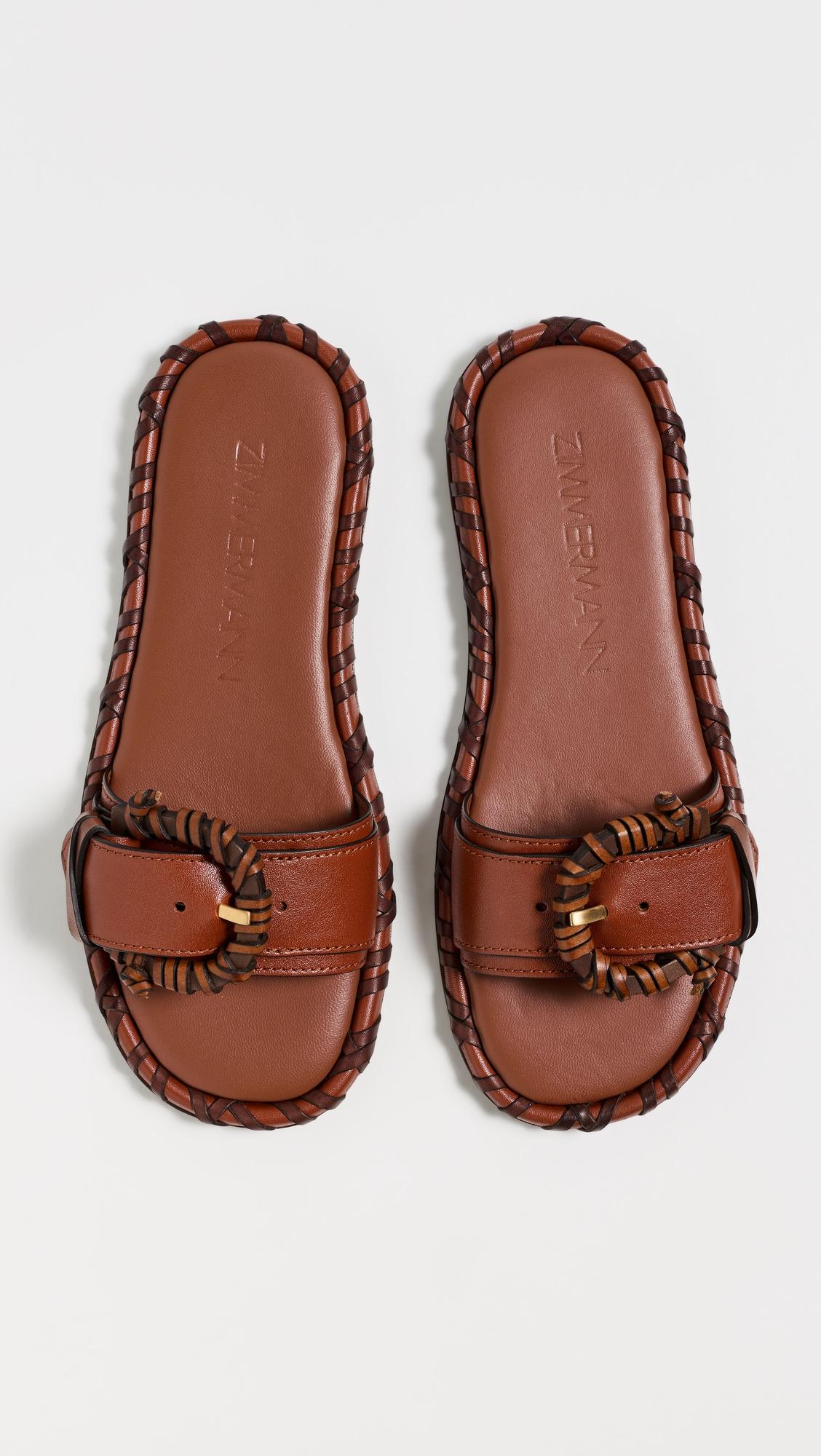 Alchemy Buckle Slides by ZIMMERMANN