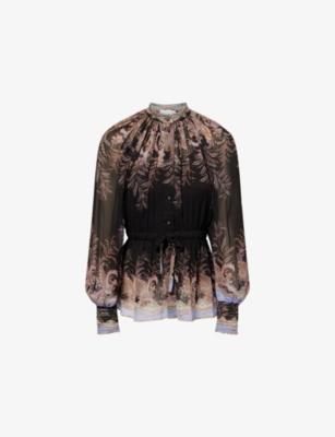 Alchemy Floral-Print Woven Blouse by ZIMMERMANN