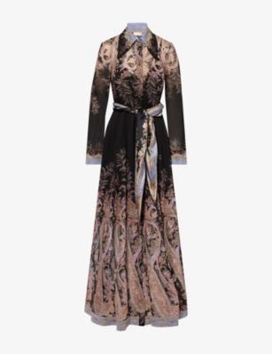 Alchemy Floral-Print Woven Maxi Dress by ZIMMERMANN