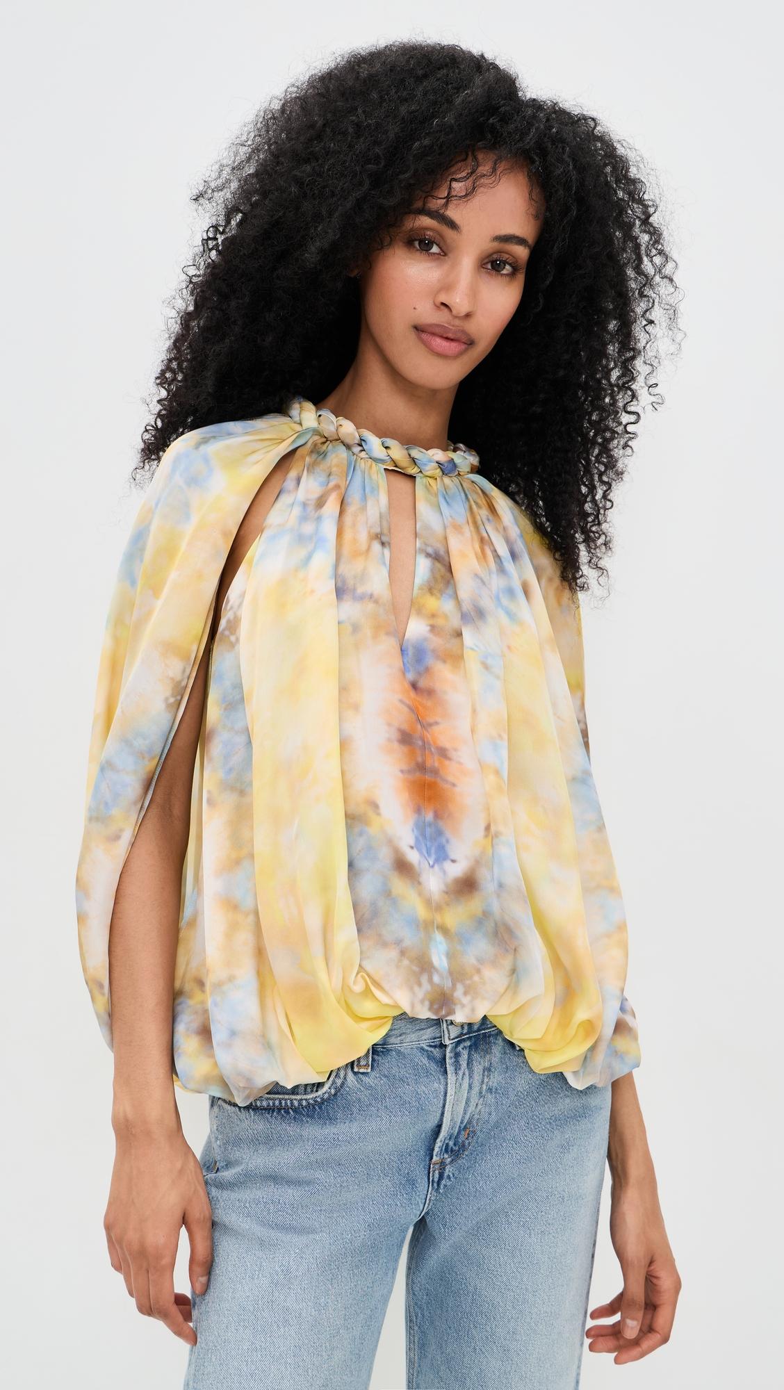Alchemy Twist Billow Blouse by ZIMMERMANN