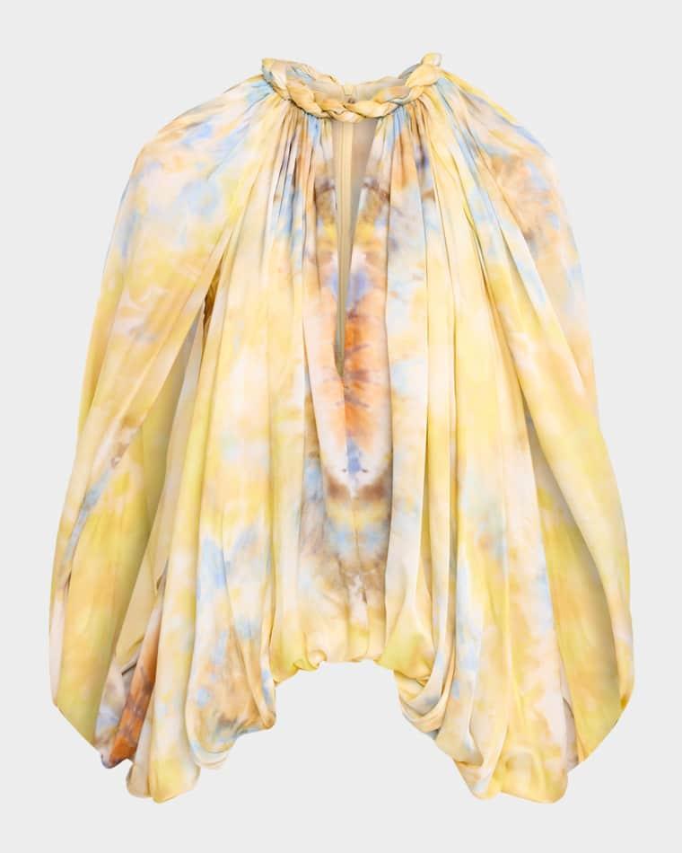 Alchemy Twist Billow Blouse by ZIMMERMANN