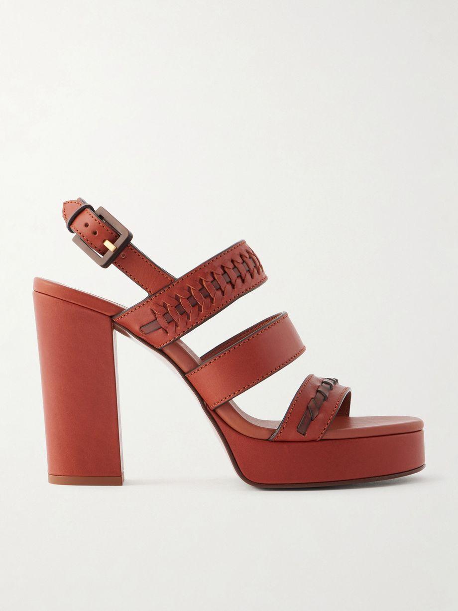 Alchemy leather platform sandals by ZIMMERMANN