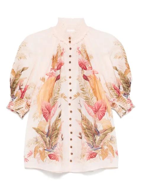 Ascension floral-print blouse by ZIMMERMANN