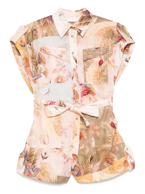 Ascension playsuit by ZIMMERMANN