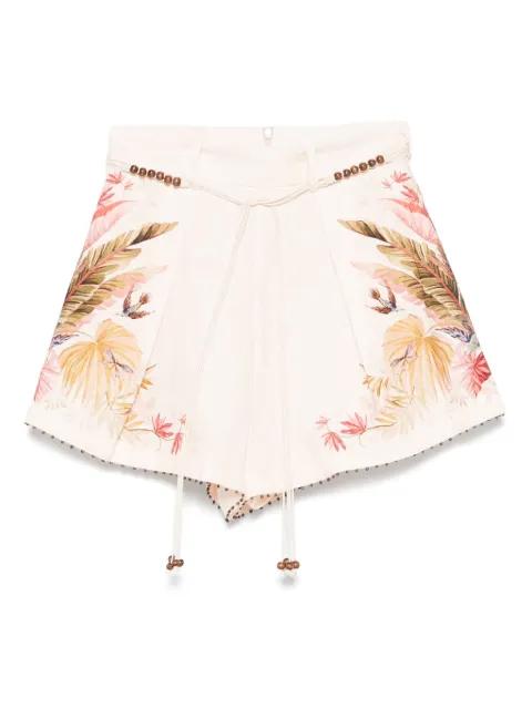 Ascension tuck shorts by ZIMMERMANN
