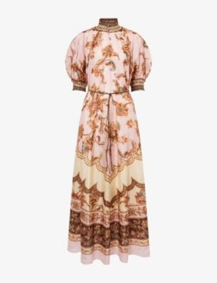 Aster Billow Silk Maxi Dress by ZIMMERMANN