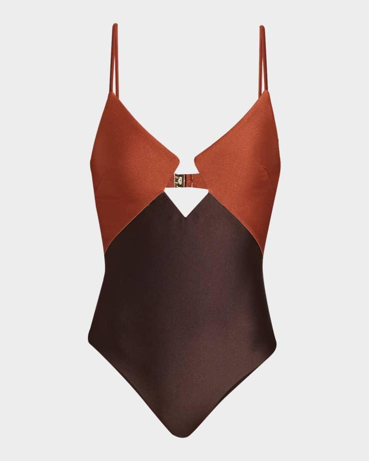 Aster Diamond One-Piece Swimsuit by ZIMMERMANN