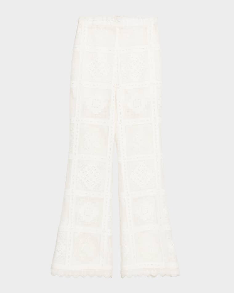 Aster Embroidered Pants by ZIMMERMANN