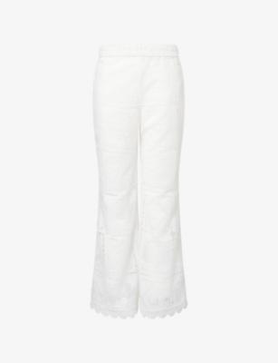 Aster Embroidered Woven Trousers by ZIMMERMANN