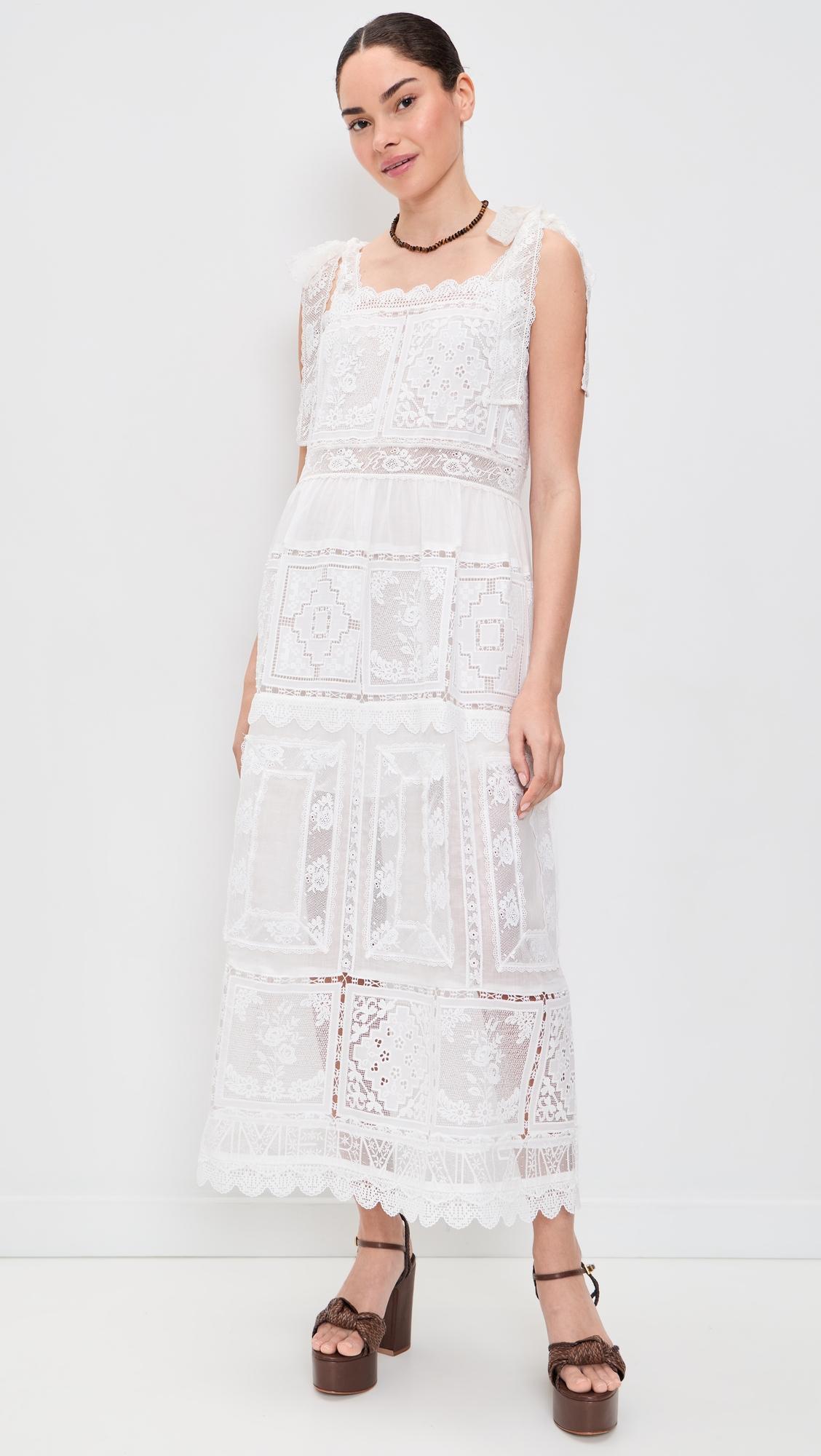 Aster Lace Trim Slip Dress by ZIMMERMANN