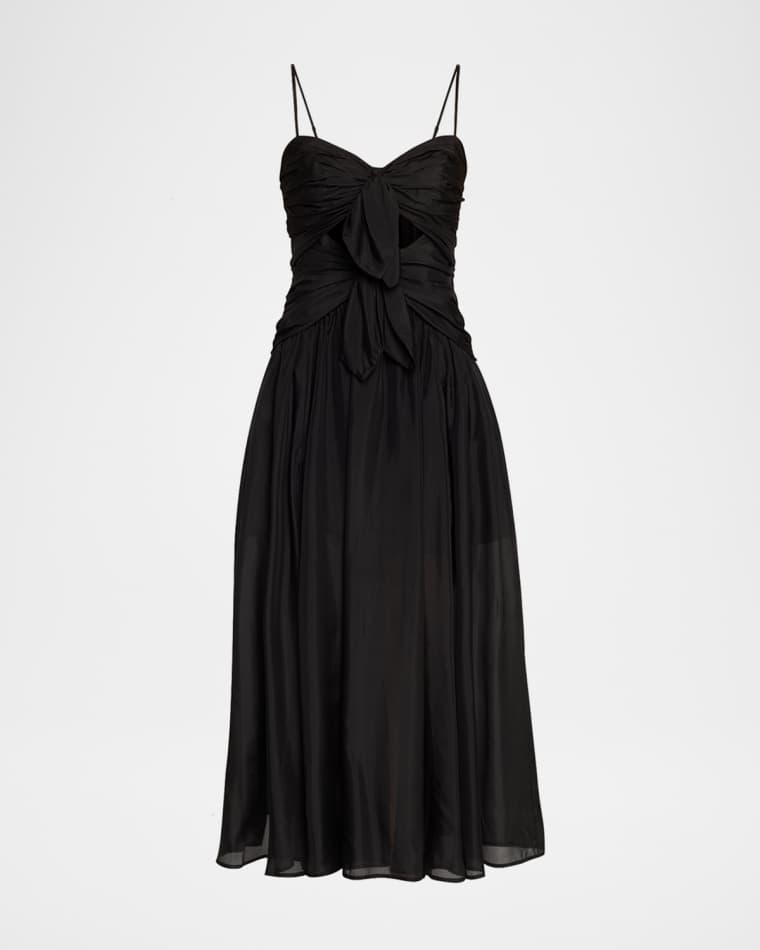 Aster Scarf Midi Dress by ZIMMERMANN