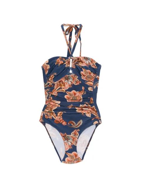 Aster Wide Link 1PC floral-print swimsuit by ZIMMERMANN