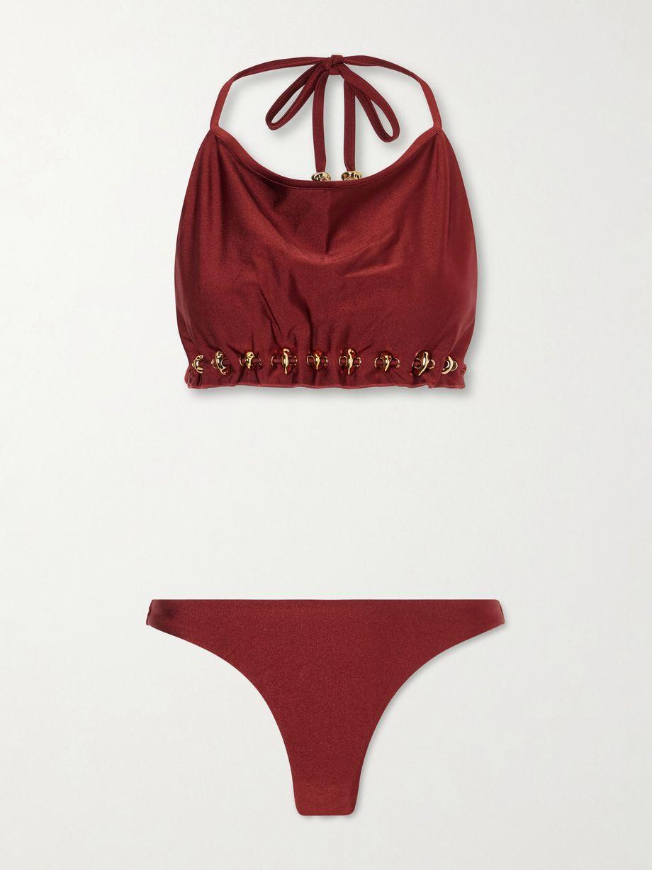 Aster embellished bikini by ZIMMERMANN