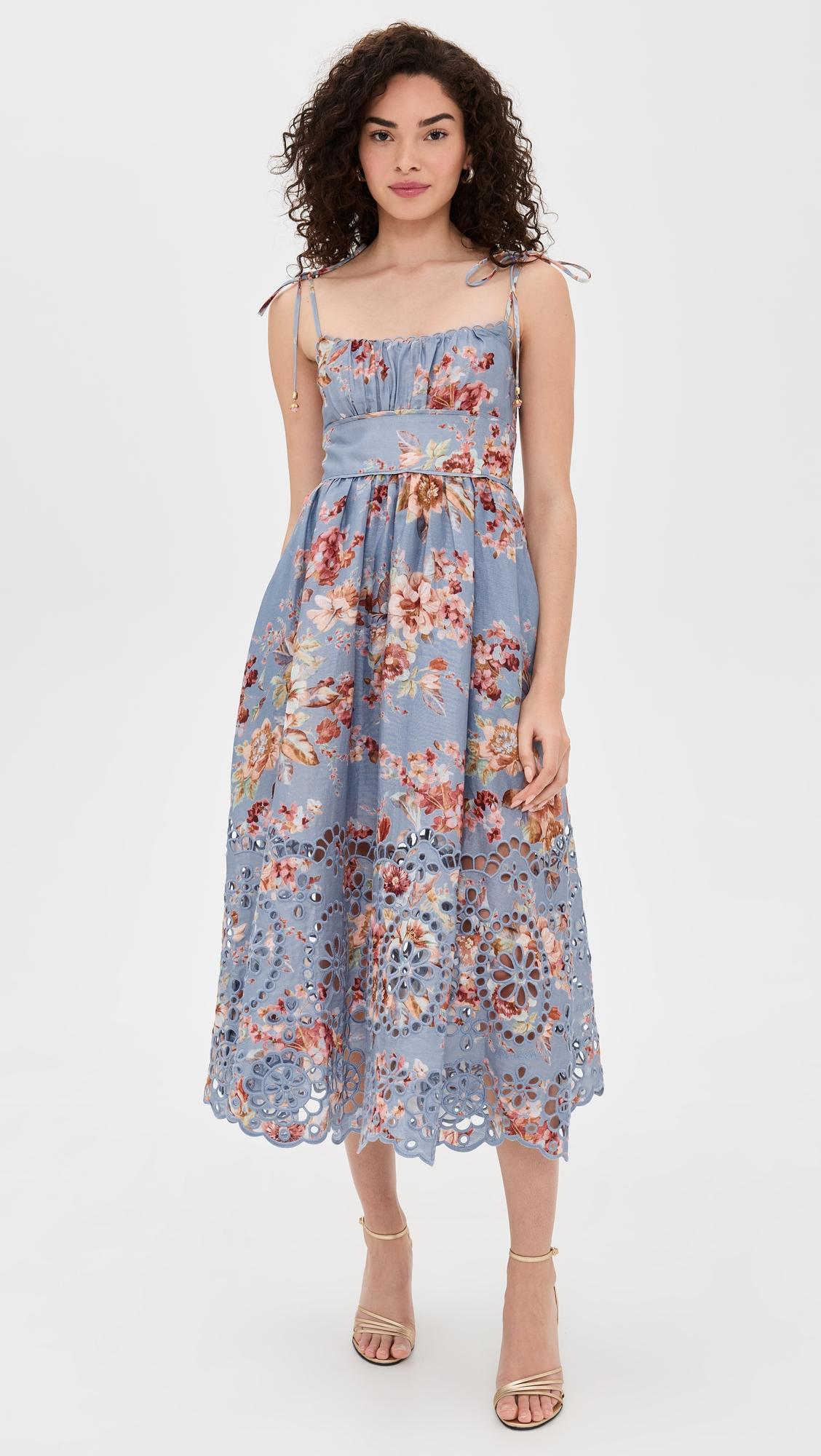 Awaken Picnic Dress by ZIMMERMANN