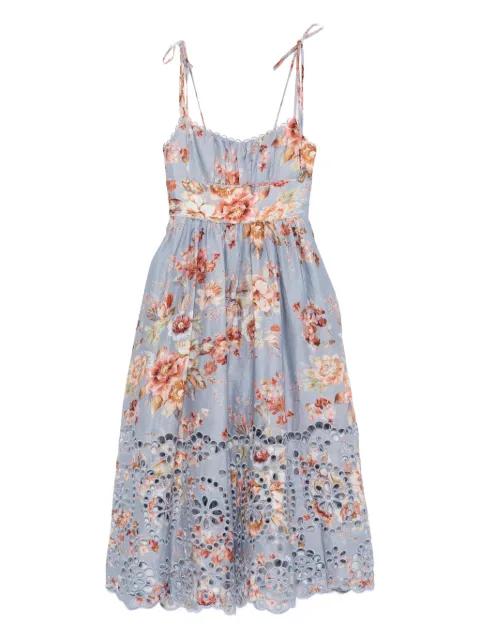 Awaken Picnic floral-print midi dress by ZIMMERMANN