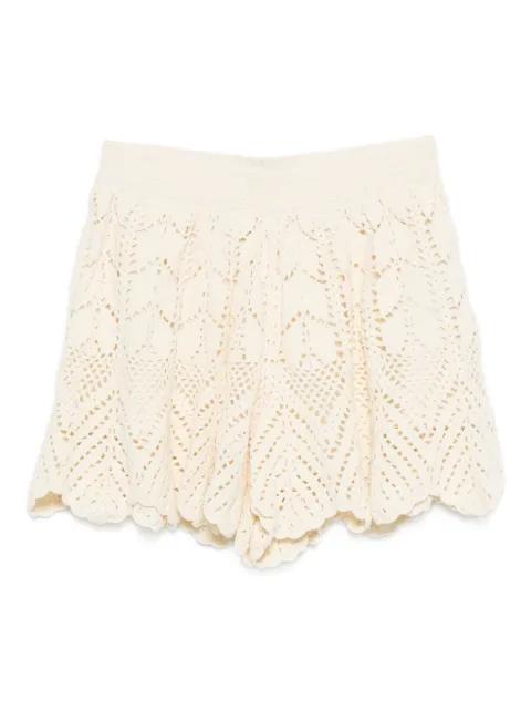 Awaken crochet shorts by ZIMMERMANN
