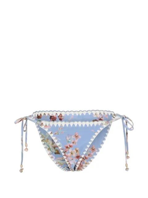 Awaken floral bikini bottoms by ZIMMERMANN