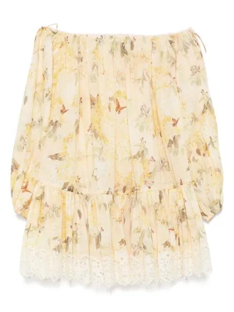 Cascadian mini dress by ZIMMERMANN