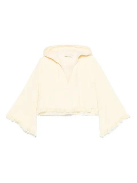 Coco cotton hoodie by ZIMMERMANN