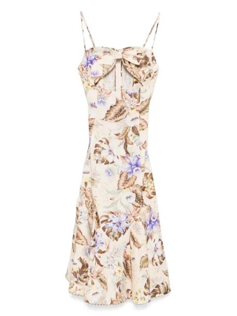Coco midi dress by ZIMMERMANN