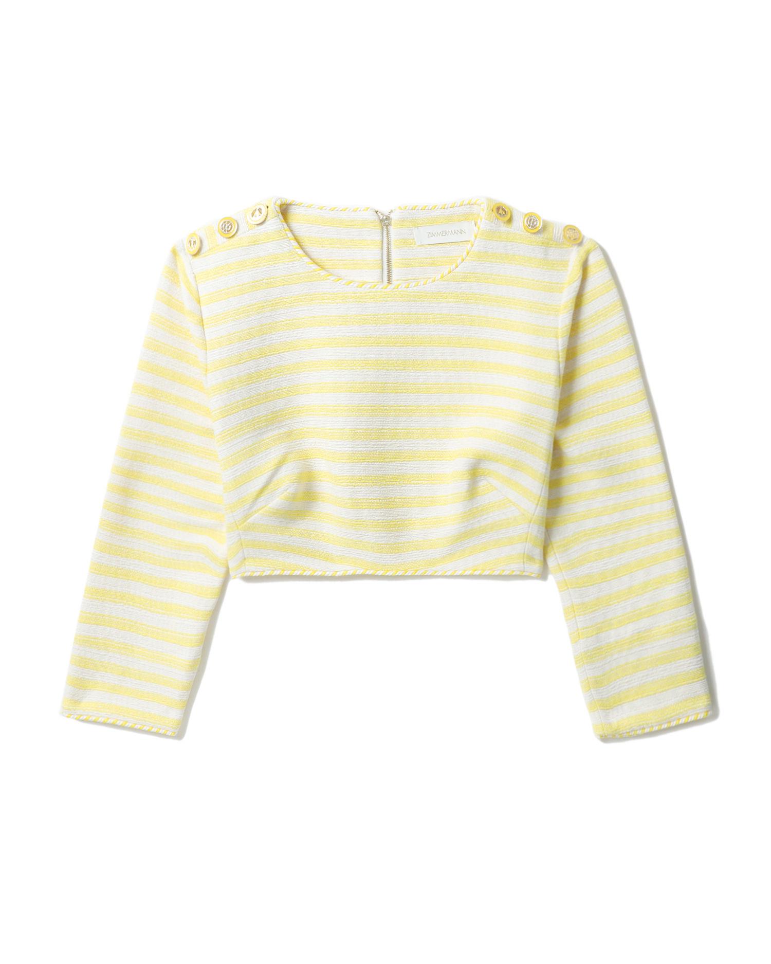 Cropped high tide top by ZIMMERMANN