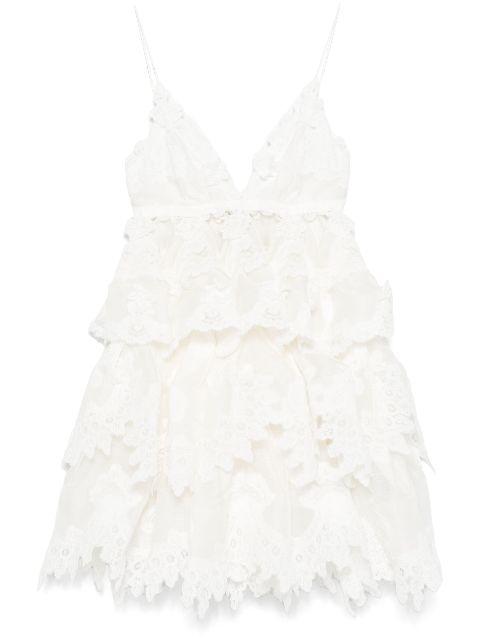 Crush mini dress by ZIMMERMANN