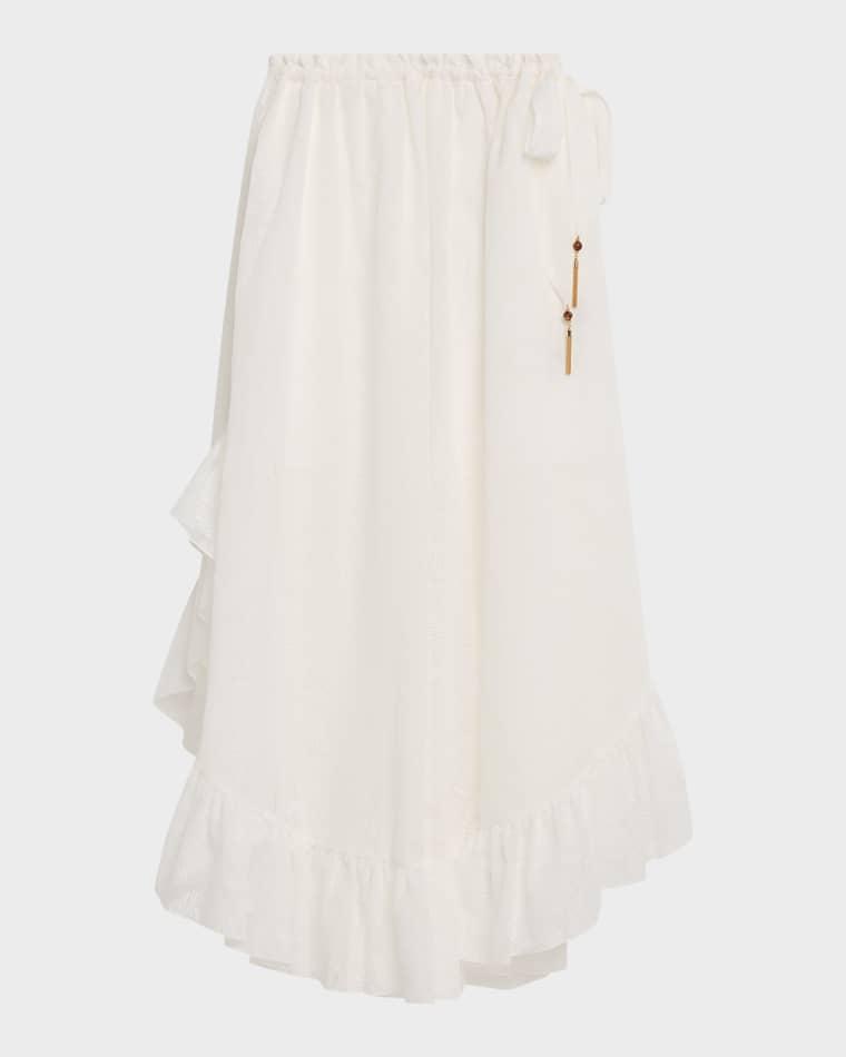 Daylight Ruffle Maxi Skirt by ZIMMERMANN