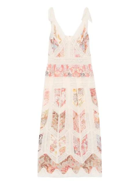 Daylight Slip floral-print midi dress by ZIMMERMANN