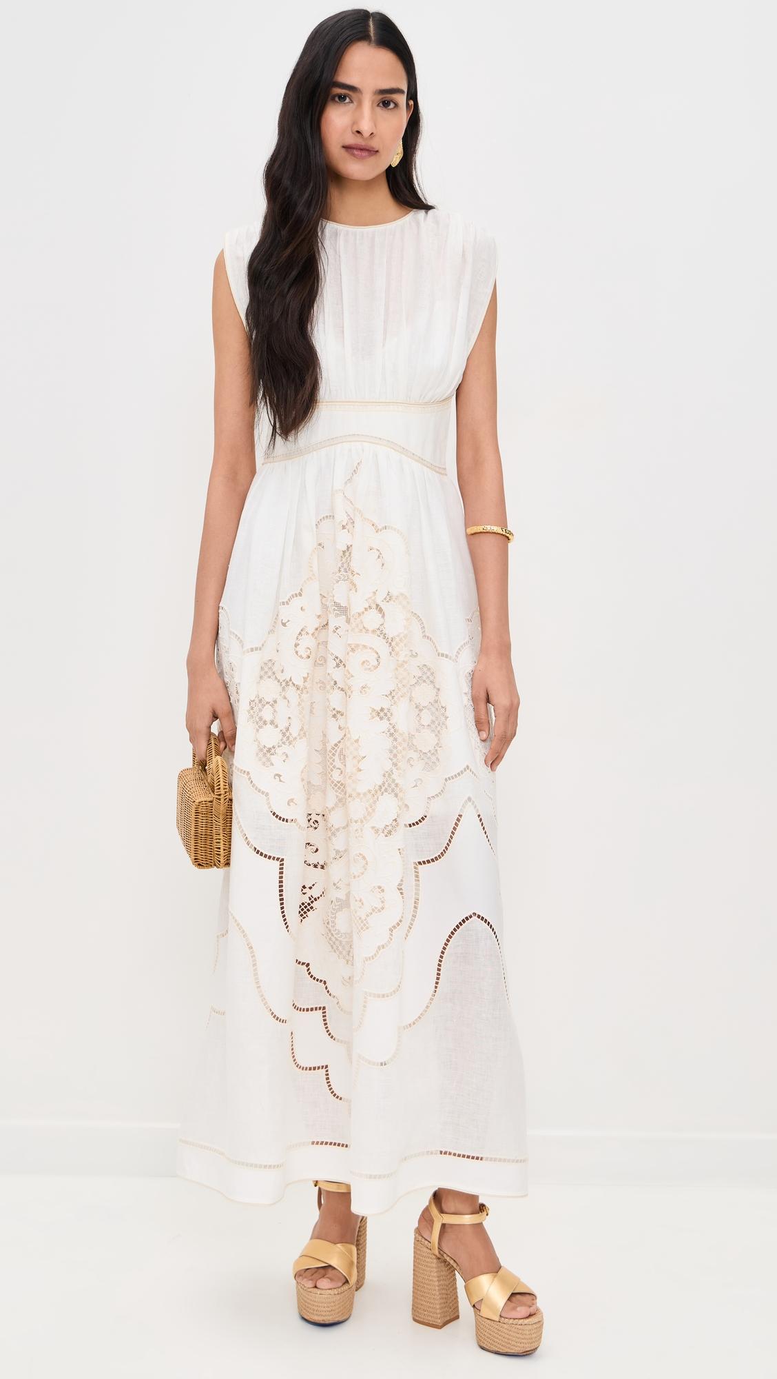 Daylight Waisted Dress by ZIMMERMANN