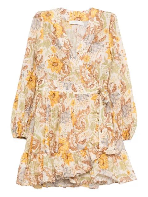 Daylight frill mini dress by ZIMMERMANN
