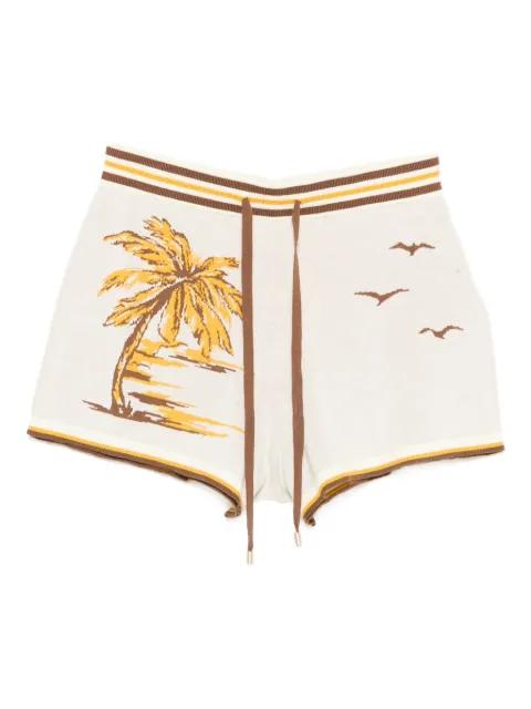Daylight jacquard shorts by ZIMMERMANN
