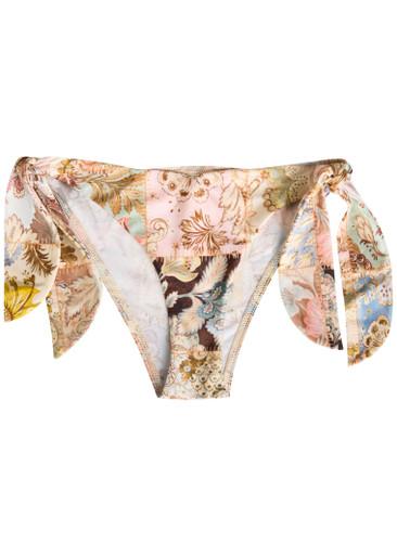 Daylight printed bikini briefs by ZIMMERMANN