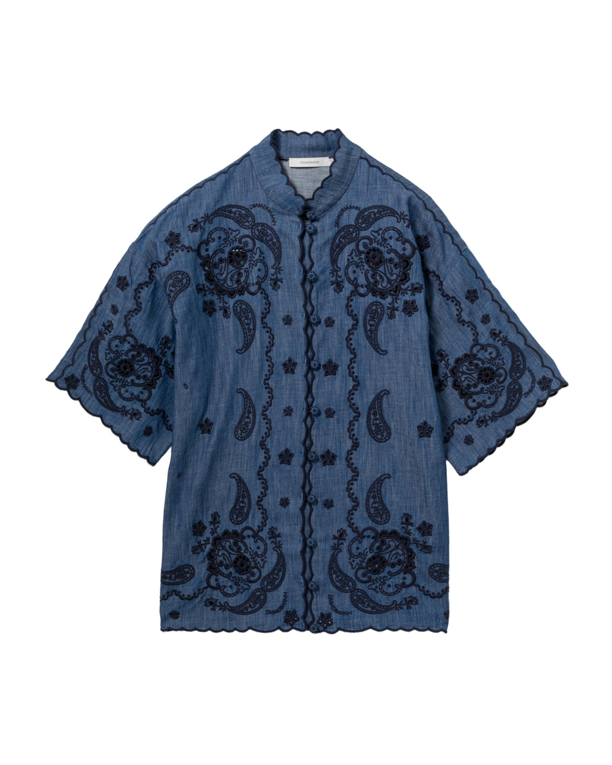 Embroidered shirt by ZIMMERMANN