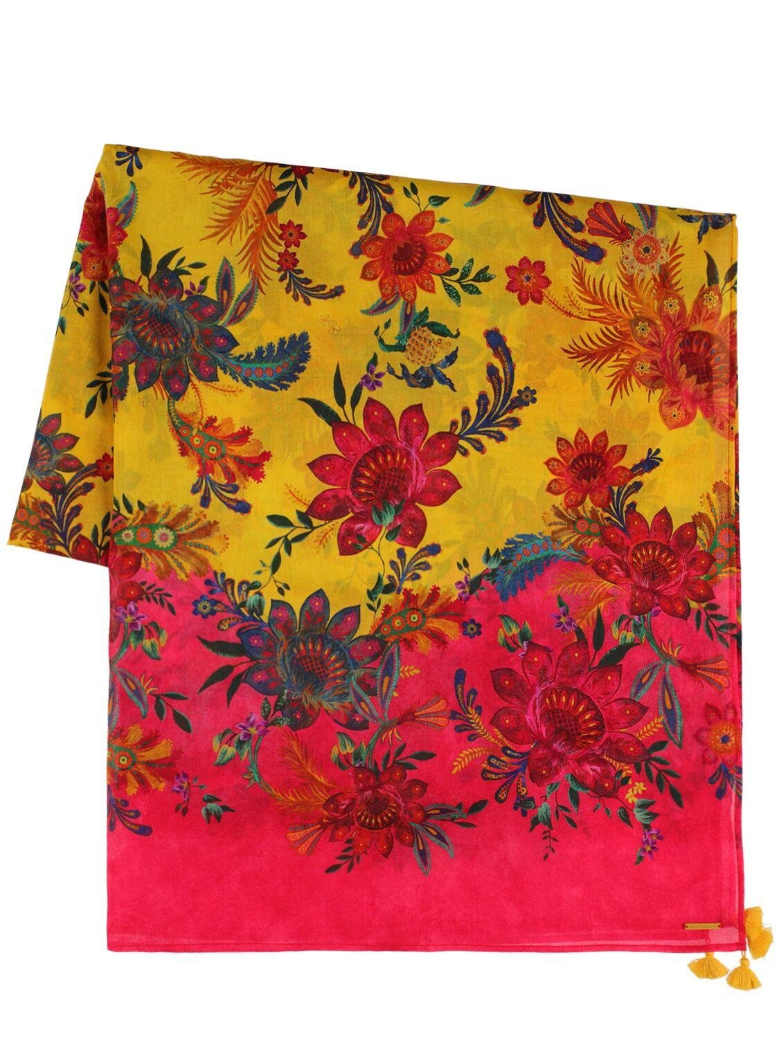 Floral Print Cotton Sarong by ZIMMERMANN