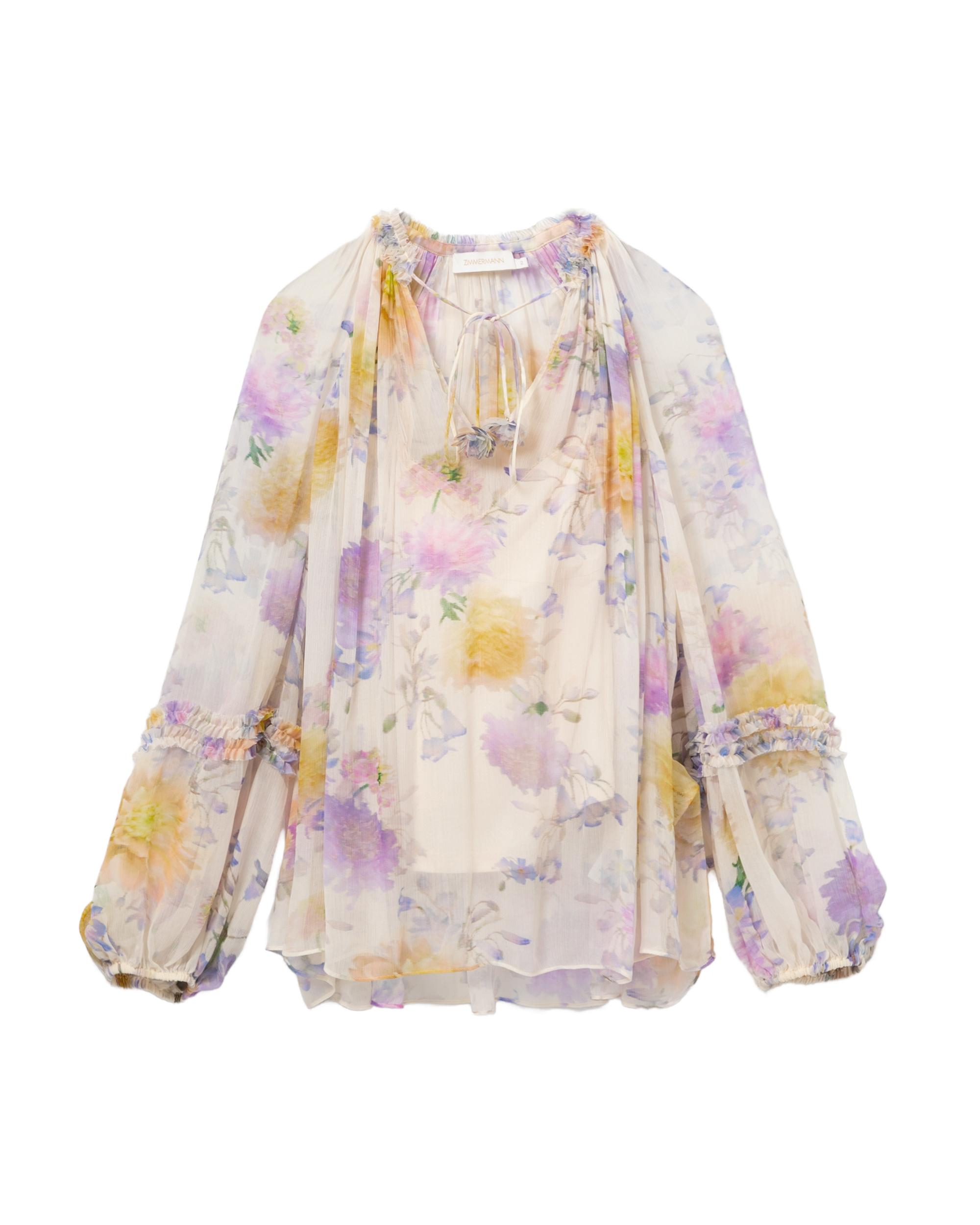 Floral blouse by ZIMMERMANN