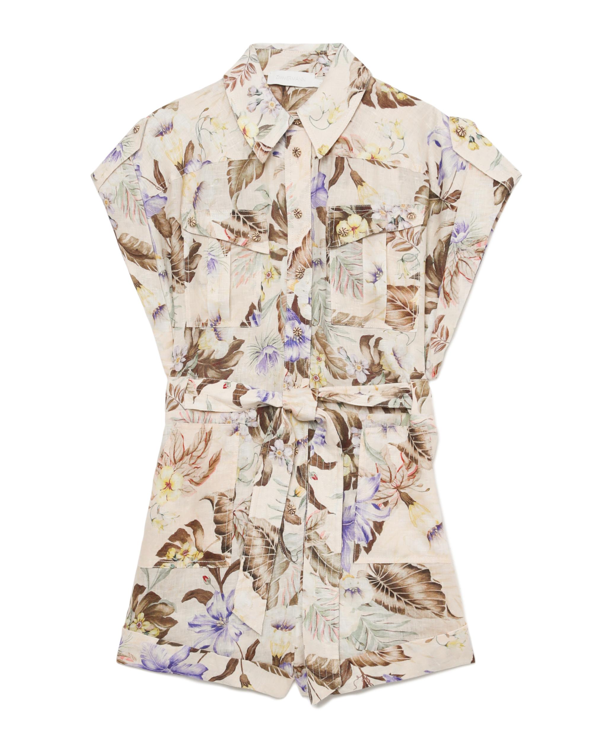 Floral romper by ZIMMERMANN
