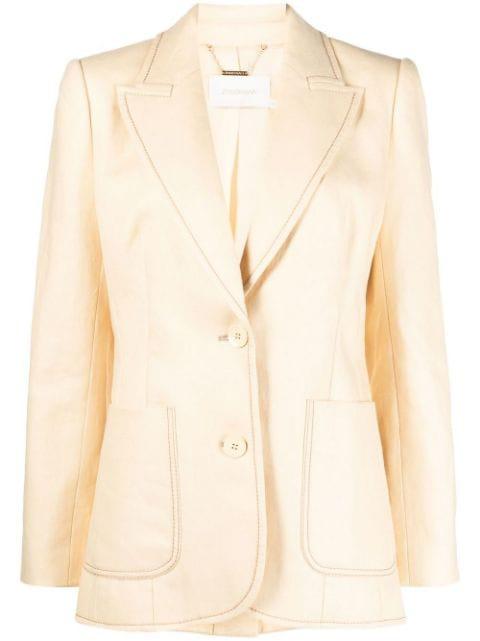 High Tide tuxedo blazer jacket by ZIMMERMANN