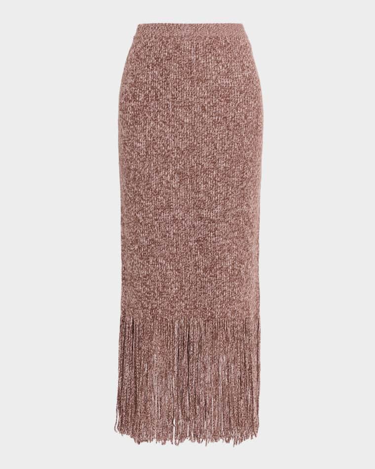 Hypnotic Fringed Midi Skirt by ZIMMERMANN