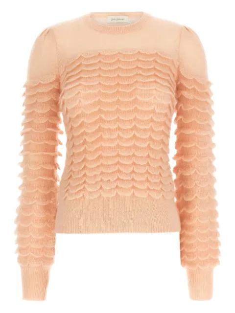 Hypnotic Scallop sweater by ZIMMERMANN