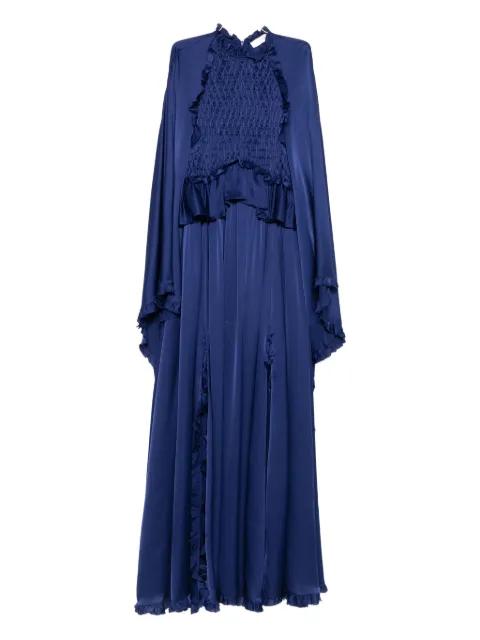 Hypnotic smocked flutter dress by ZIMMERMANN