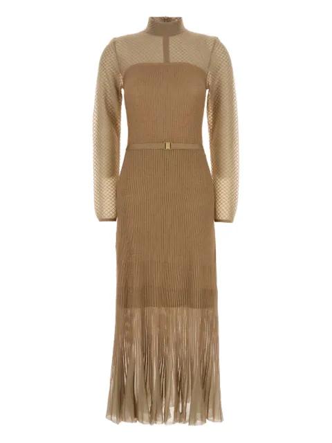 Hypnotic two-tone midi dress by ZIMMERMANN