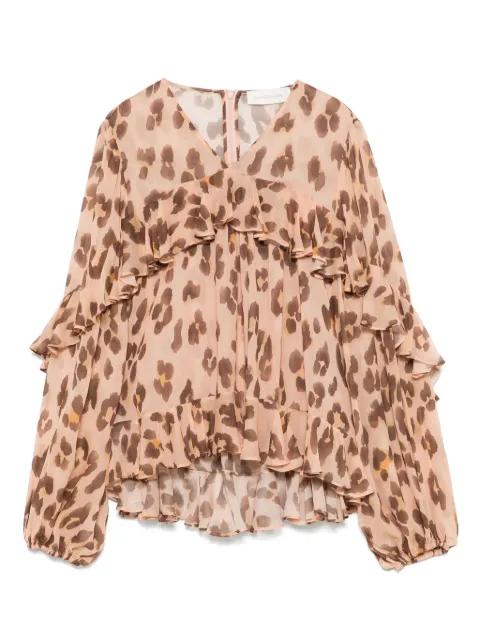Illuminate blouse by ZIMMERMANN