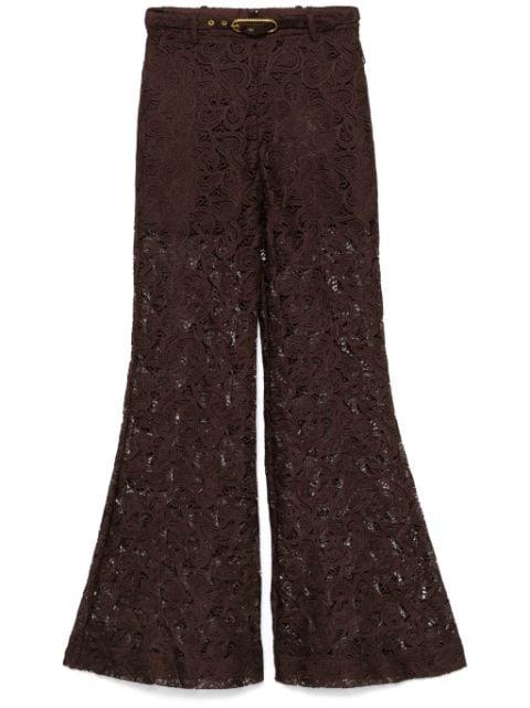 Illustration Lace trousers by ZIMMERMANN