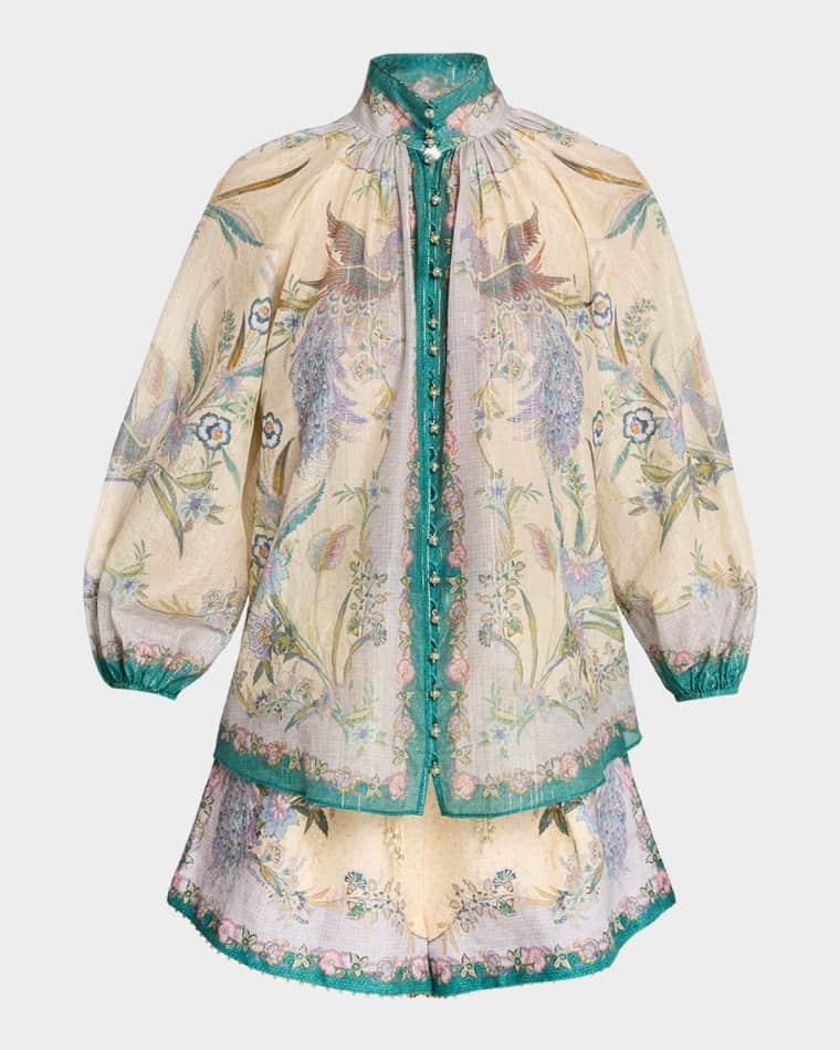 Indra Billow Blouse by ZIMMERMANN