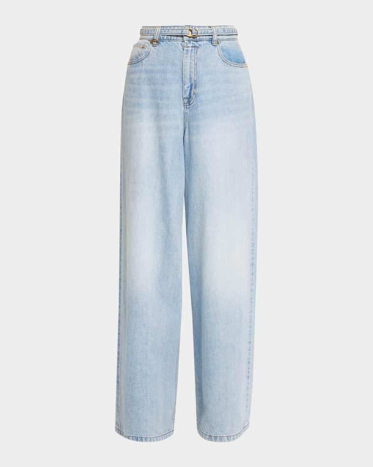 Indra Relaxed Flare Jeans by ZIMMERMANN