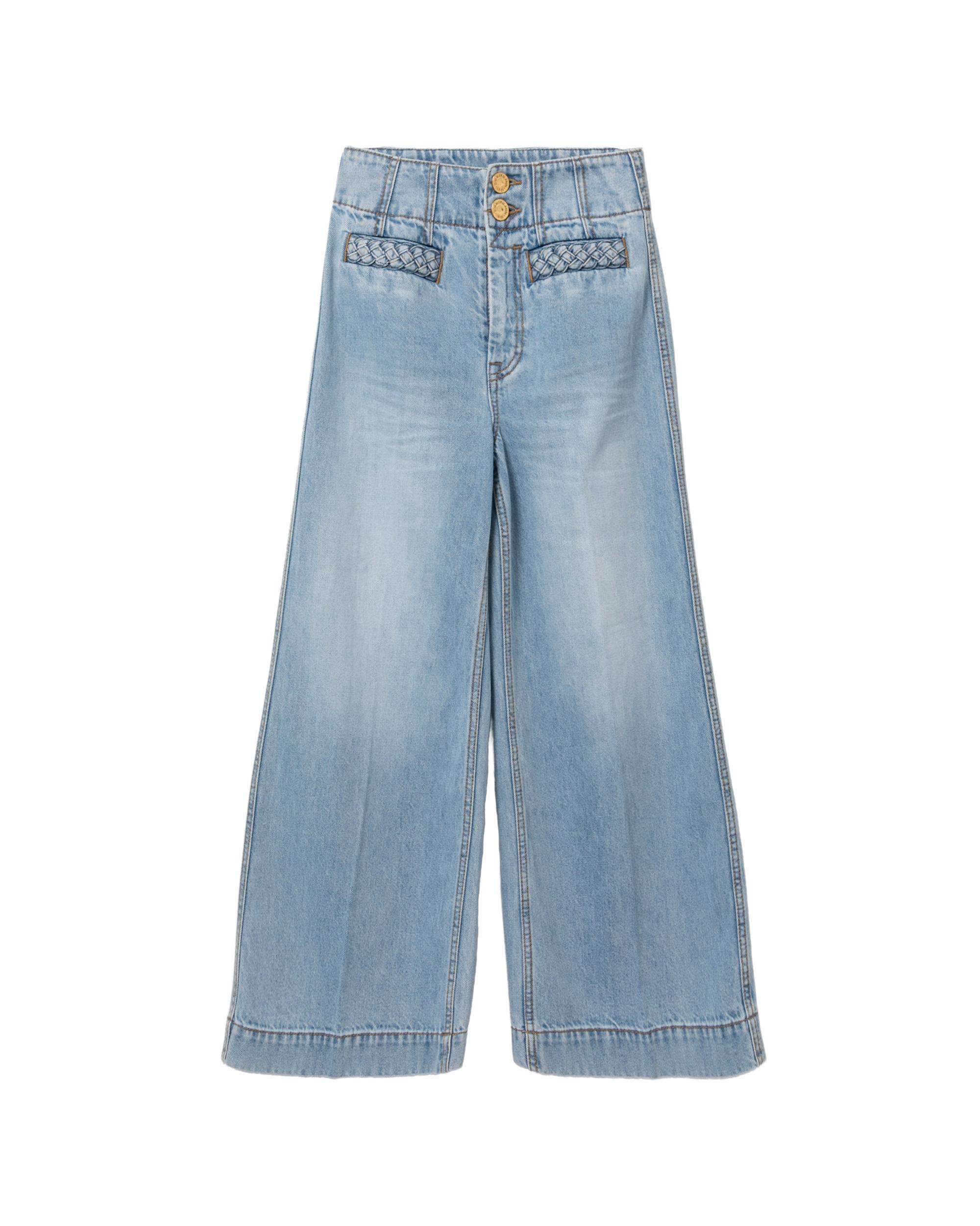 Indra cropped flare jeans by ZIMMERMANN